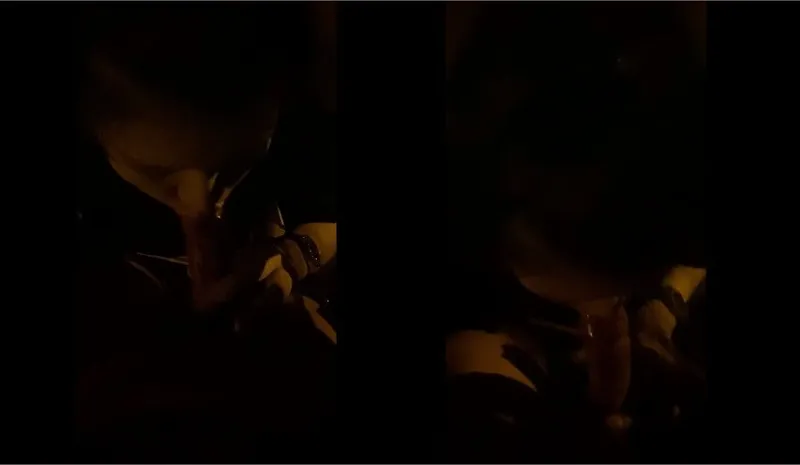 Cho người yêu dâm liếm chuối trong công viên